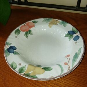 Mikasa Multicolor Fruit Wide Rim Bowl